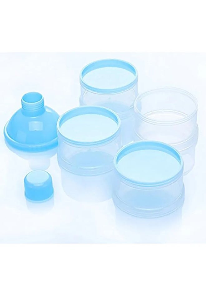 Goldenvalueable 4-Layer Portable Leak Proof Baby Milk Powder Container With Bottle Neck Design - Image 2