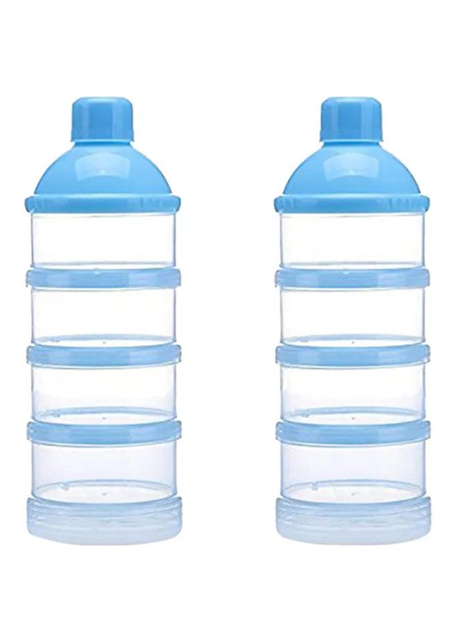 Goldenvalueable 4-Layer Portable Leak Proof Baby Milk Powder Container With Bottle Neck Design - Image 1