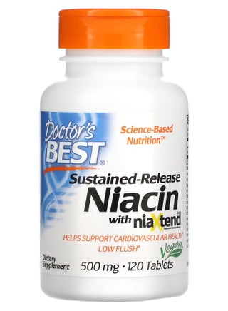 Sustained-Release Niacin with niaXtend 500 mg 120 Tablets - pzsku/ZCD74174220C40AED61DCZ/45/_/1728489337/4dd3a411-b557-45a2-8652-b2c3f0d4b86d