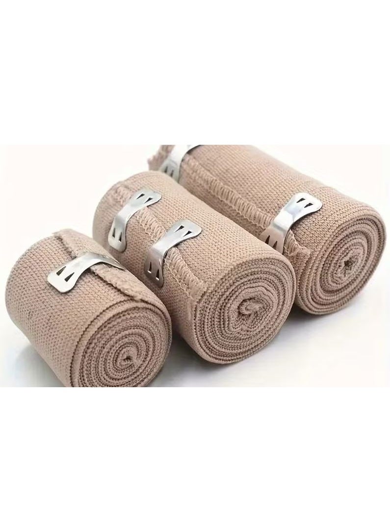 Kinmed Pack Of 6 kinmed elastic bandage with clips 5 cm * 4.5 m - Image 3