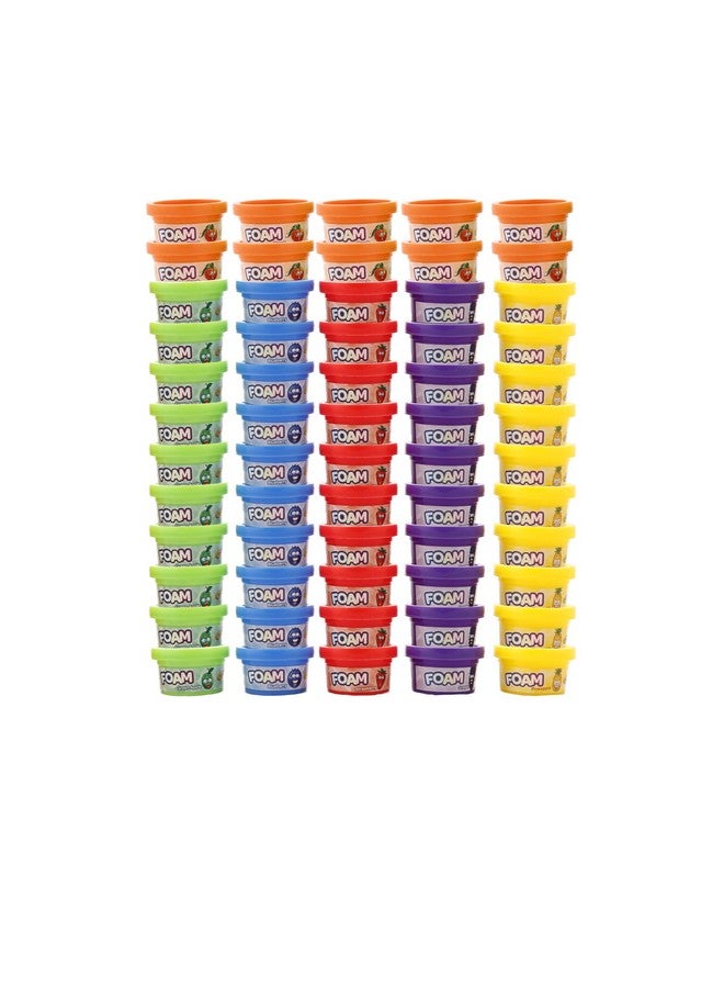 كرايولا إسفنجة لعب كرايولا - روائح مرحة | 60 خرزة إسفنجية معطرة (1 أونصة) | إسفنجة تشكيل للأطفال بستة ألوان وروائح زاهية | هدايا حفلات للأطفال، حقائب هدايا، هدايا عيد الميلاد للبنات والأولاد - Image 2