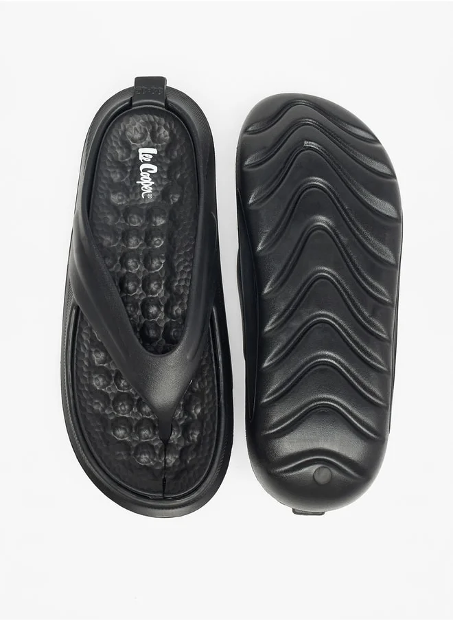 Lee Cooper Men's Solid Thong Slippers