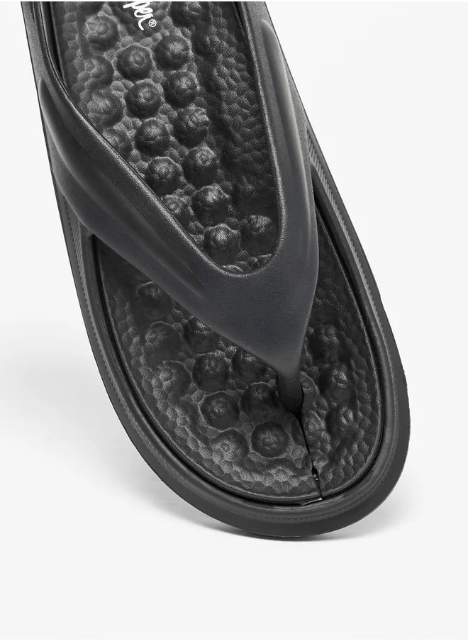 Lee Cooper Men's Solid Thong Slippers
