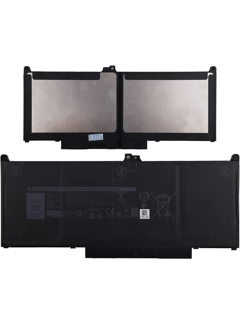 بطارية بديلة MXV9V متوافقة مع ديل لاتيتيود 5300 7300 7400 05VC2M N2K62 - Image 3