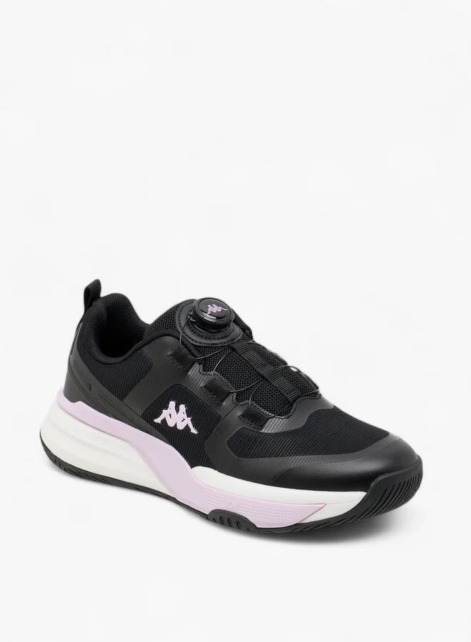 Kappa Women's Logo Detail Sports Shoes with Rotating Buckle Closure
