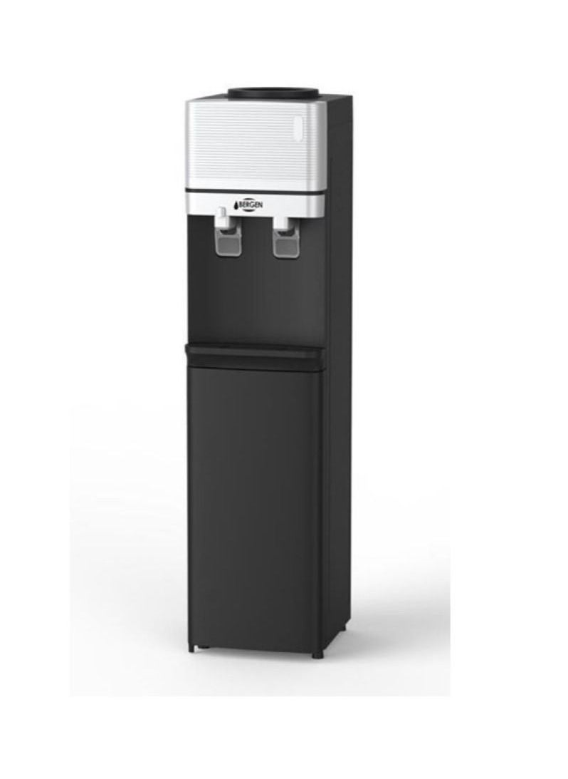 Bergen - Bergen Hot And Cold Water Dispenser Stainless Steel Water Tanks BY-555 BK/SILVER - Image 1
