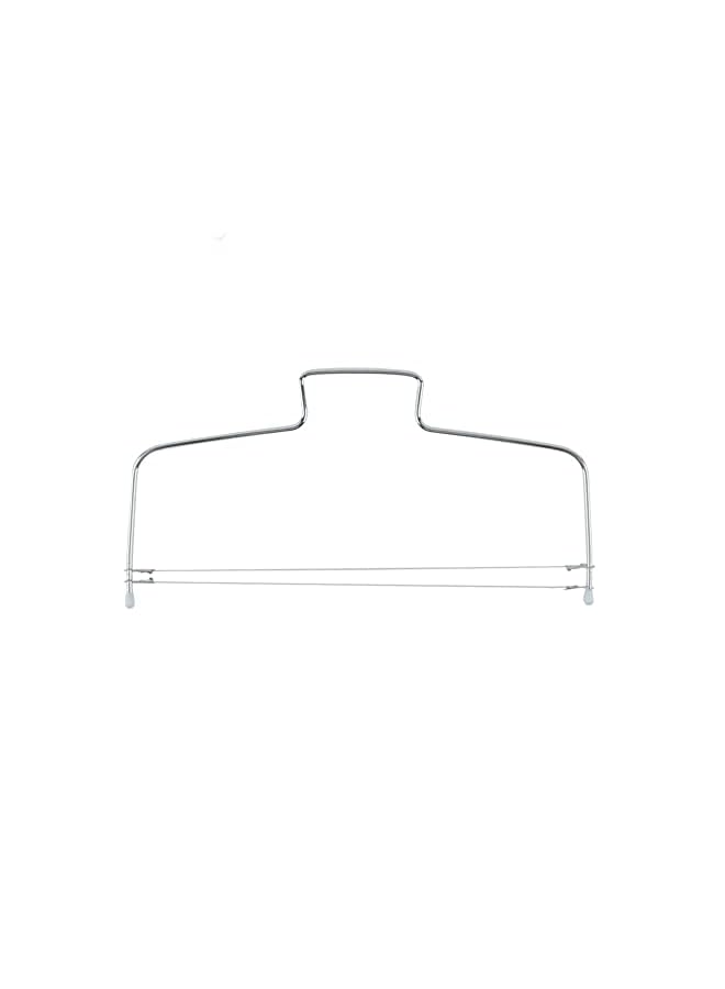 Raxoom Baking Adjustable 2-Wire Layer Cake Cutter and Leveler, Stainless Steel - Image 2