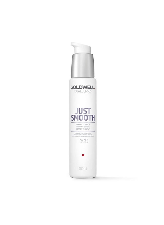 Goldwell Goldwell Dualsenses Just Smooth Taming Anti-Frizz & Humidity Control 6 Effects Serum, Paraben Free, Floral, 100ml  - Image 1