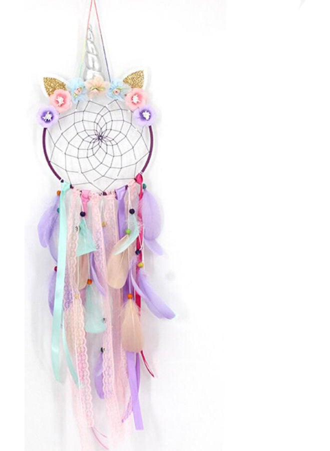 Handmade Dream Catcher Purple/Pink