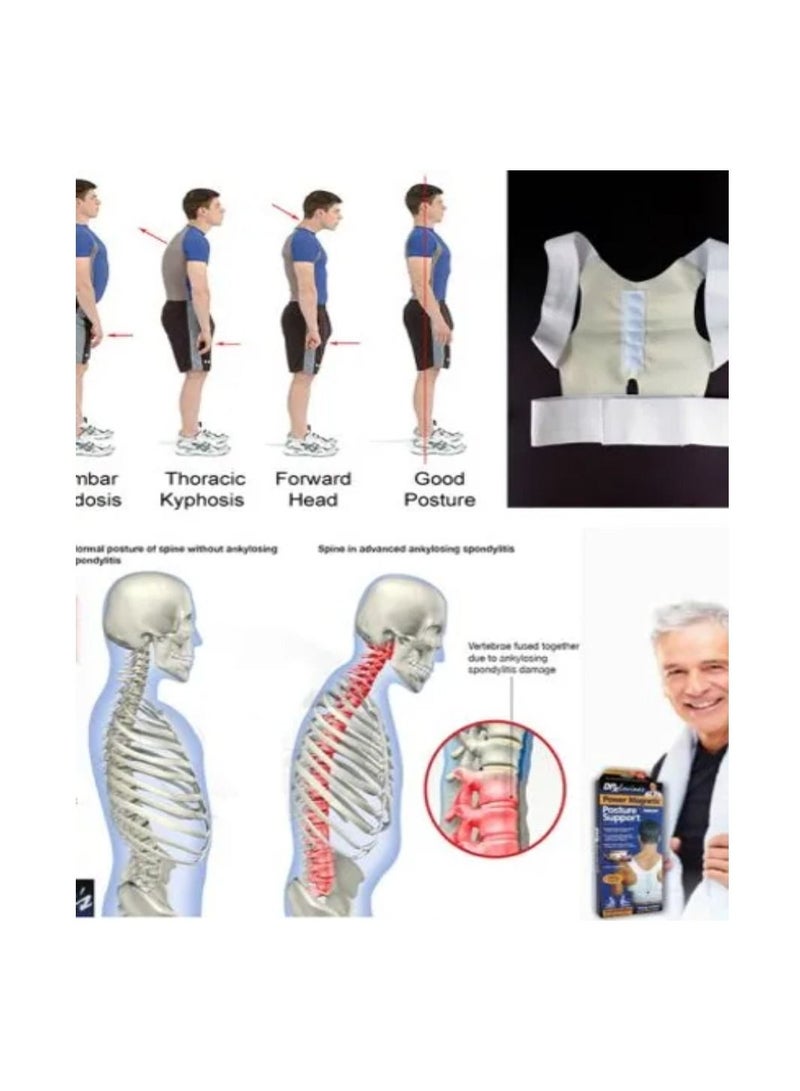 Power Magnetic Posture Corrector Back Brace - Image 2