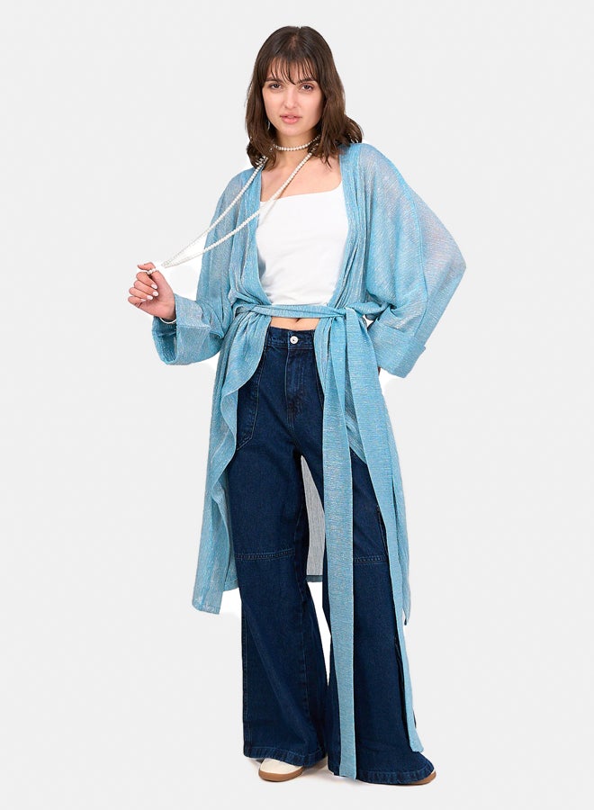 Clue Shimmering Tencel Cardigan  - Image 1