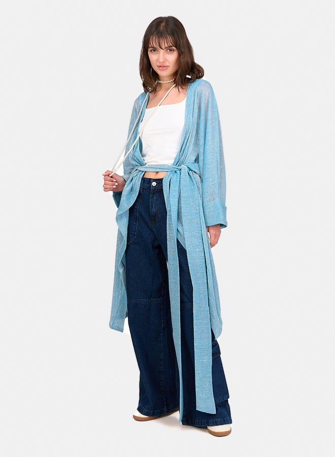 Clue Shimmering Tencel Cardigan  - Image 2