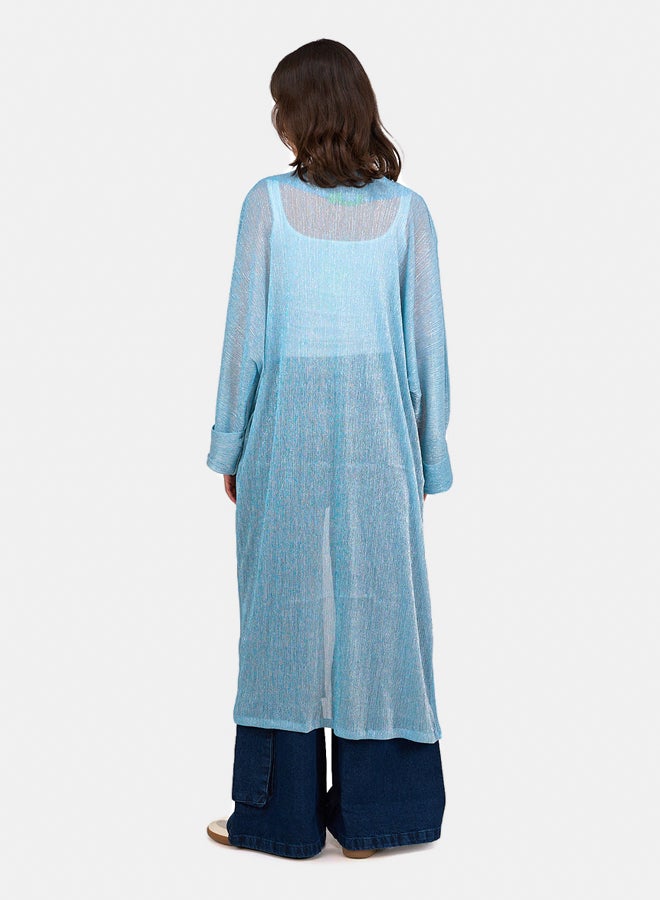 Clue Shimmering Tencel Cardigan  - Image 3