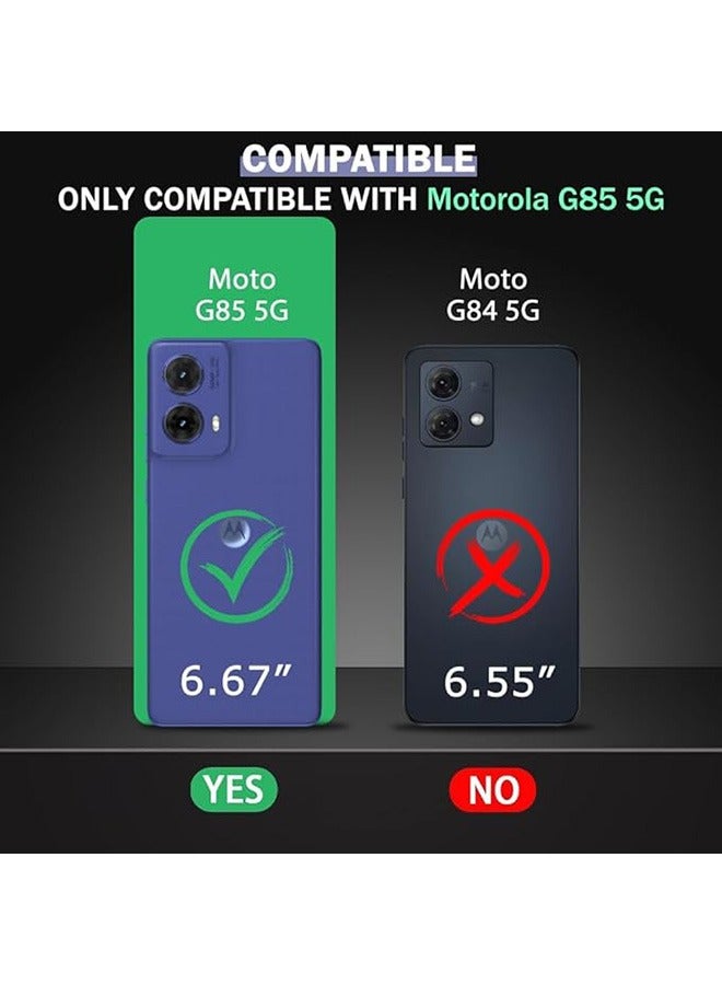 Case for Motorola G85 5G 6.67-Inch, Soft TPU Thin Protective Phone Cover , Anti-Fall Drop Protection, Anti-Fingerprints, Shockproof Case for Motorola G85 5G (Black) - Image 2