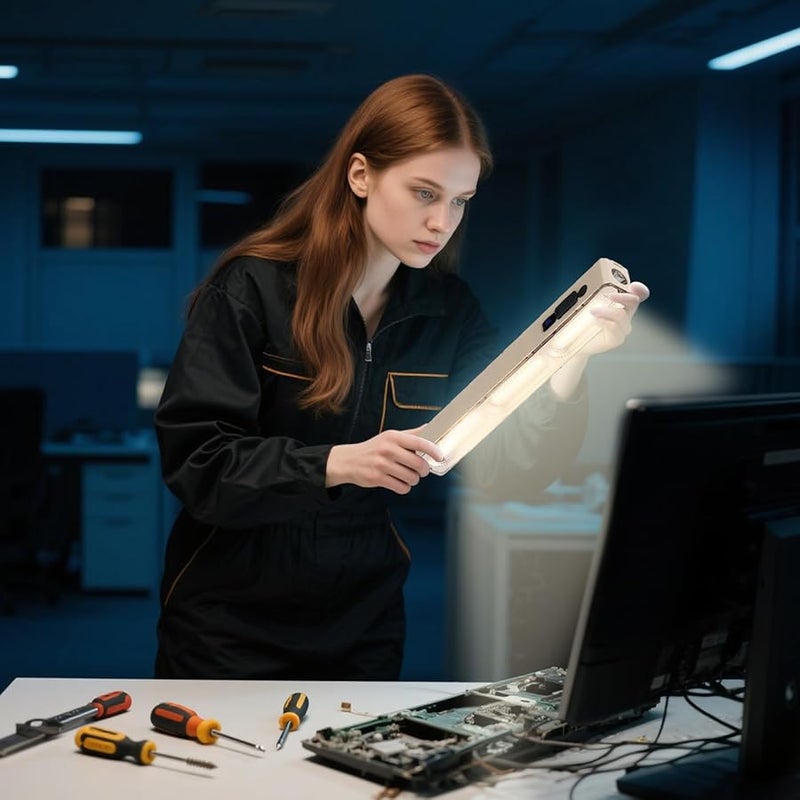 Rechargeable Magnetic Cabinet Lamp Wireless Work Light For Drawer Closet Bathroom Hallway - Image 3