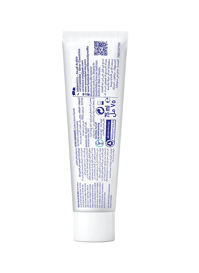 Sensodyne - Natural Charcoal White Toothpaste 75ml - Image 1
