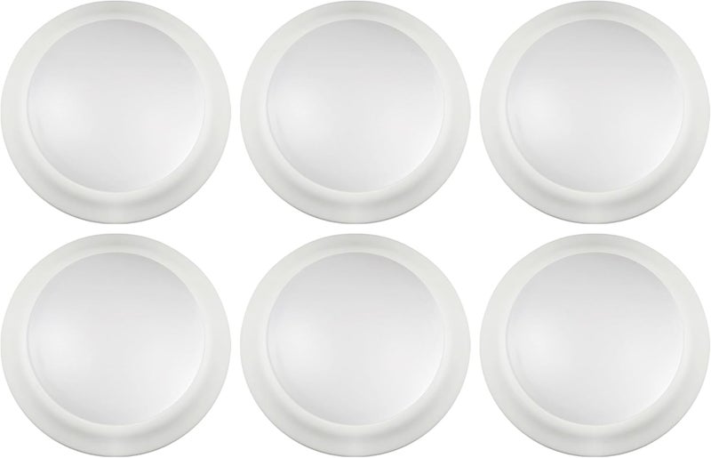 Nuvo Nuvo 621800 LED Disk Light 6Piece Value Pack CCT Selectable 2700K3000K3500K4000K5000K 7 Inches White 
