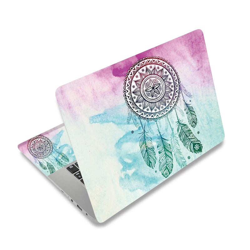 ICOLOR Dream Catcher 11.6 13.3 14 15 15.6 inches Laptop Skin Sticker Reusable Protector Cover for Laptop Notebook FY-NEK-18 - Image 1