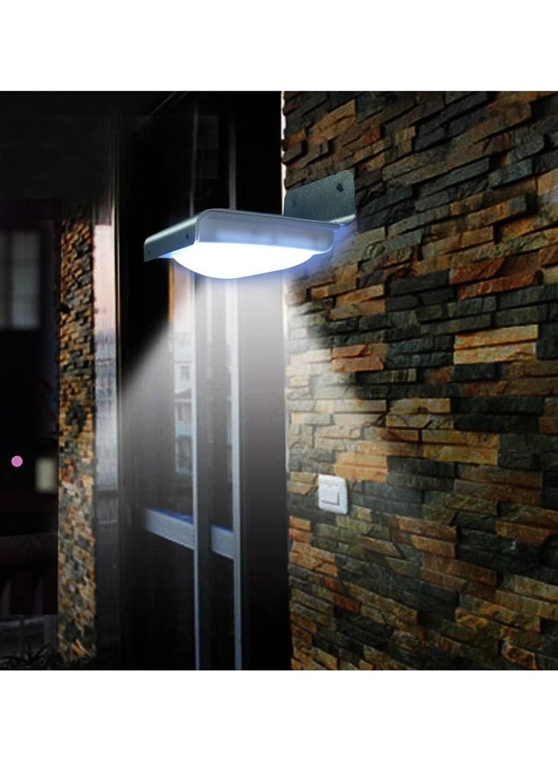 16 LED Outdoor Solar-Powered Motion Sensor Light IP65 Water Resistant Exterior Wireless Security Garden Wall Lamp - Image 2