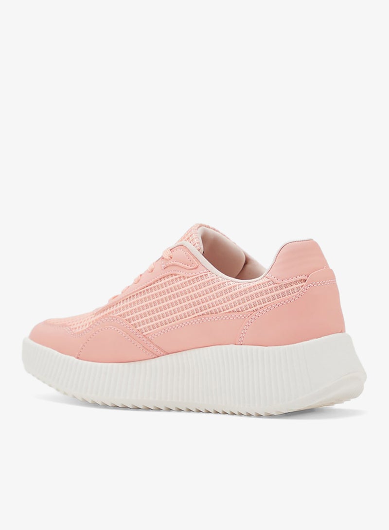 Ginger Mesh Detail Casual Sneakers - Image 2