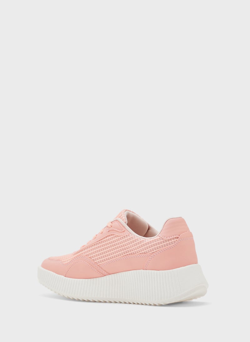 Ginger Mesh Detail Casual Sneakers  - Image 2