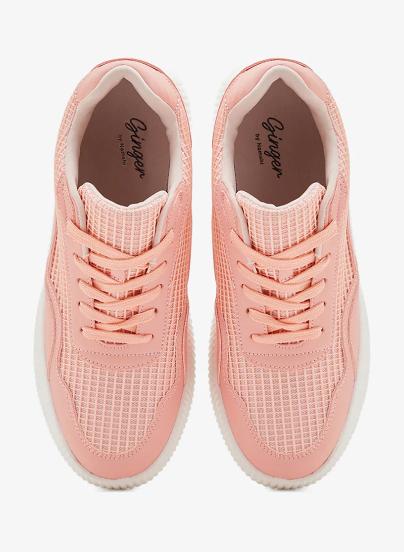 Ginger Mesh Detail Casual Sneakers
