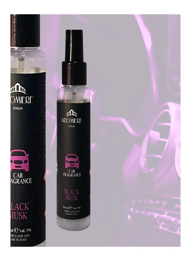 أرومير معطر سيارة مسك أسود 100 مل