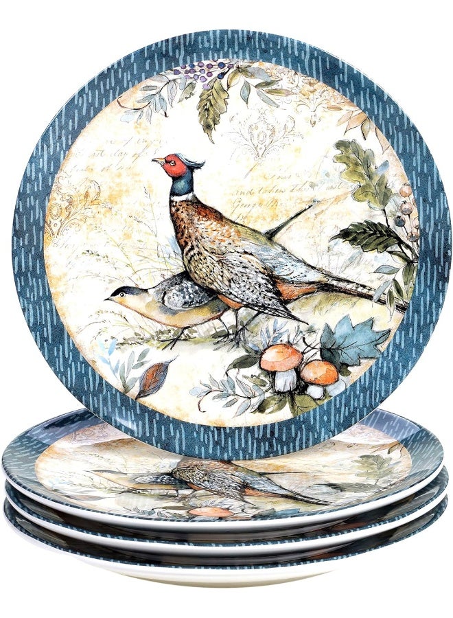 Certified International Harvest Gatherings 16Piece Ceramic Dinnerware Set Service for 4  - Image 2