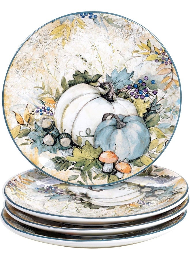 Certified International Harvest Gatherings 16Piece Ceramic Dinnerware Set Service for 4  - Image 3