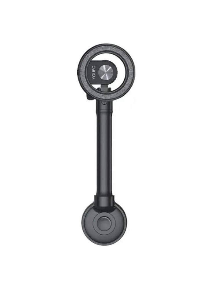 Y-4862 Magnetic Car Phone Holder with Strong Suction Base  360° Rotation - Compatible with All Smartphones  iPhones, Easy Mount on Dashboard  Car Screen - Image 2