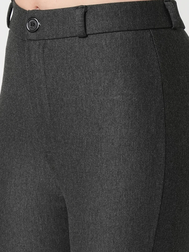 globus Women Skinny Fit High-Rise Stretchable Trousers
