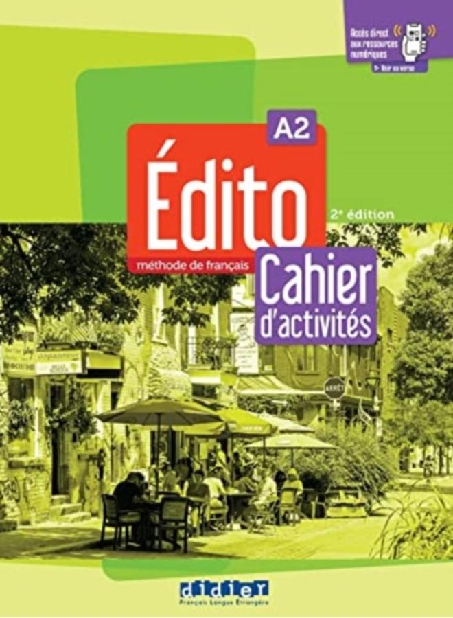 Edito 2e edition : Cahier d'activites A2 + didierfle.app