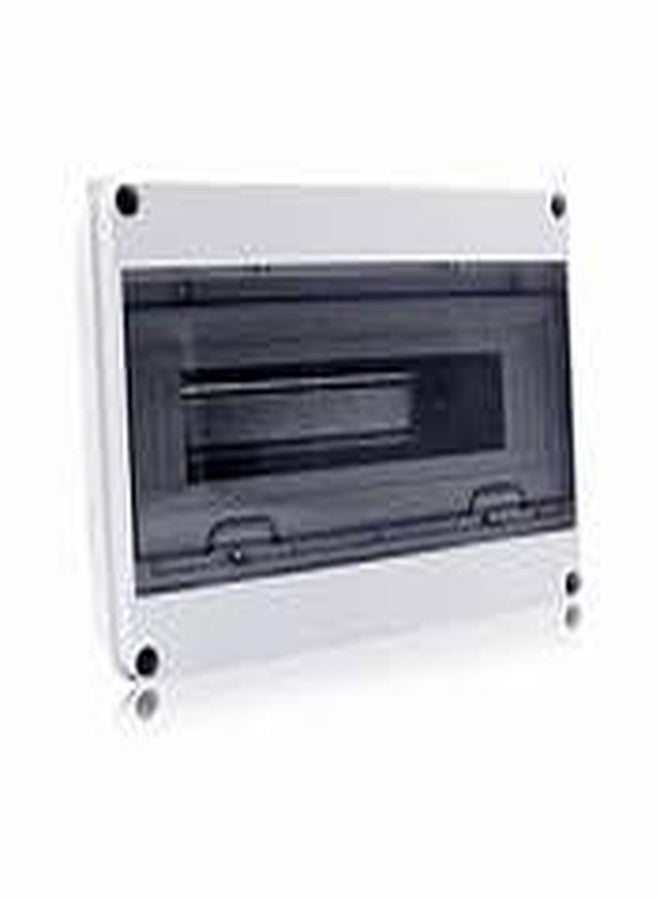 Litost® HT-12 Way IP65 Waterproof MCB Distribution Board with Cover Suitable for Outdoor Use Waterproof PVC Enclosure Against Water Splash Outdoor IP65 MCB Box - Image 1