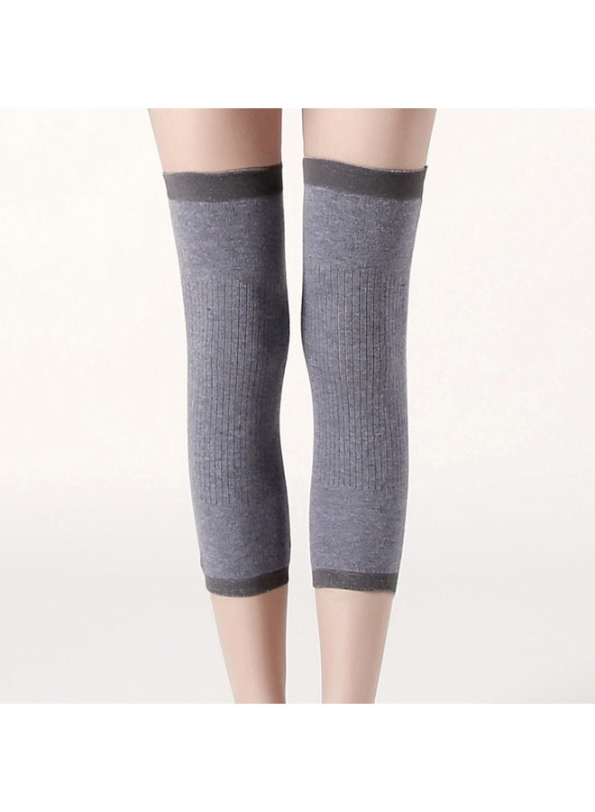Cashmere Warm-keeping Women's Men's Autumn And Winter Thin Old Cold Legs Knee Pad Joint Wool Anti-sliding Anti-cold Movement No Traceless