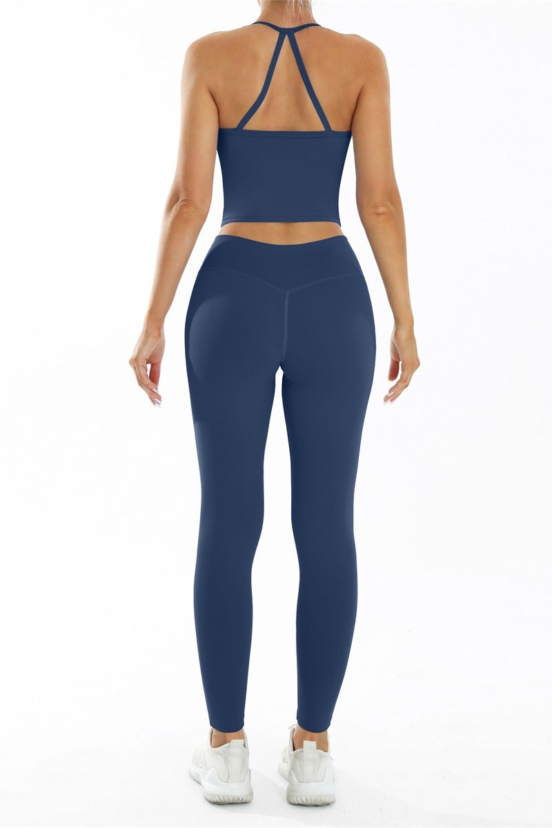 general Gym Tracksuits Women Yoga Set Outfits Sport Suit Workout Clothes Sportswear Fitness Sets - Image 4