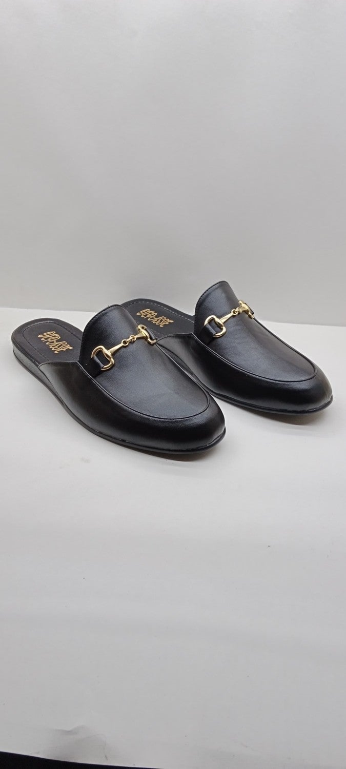 Depasse Black Gold Home Guest Dowry Bundle and Groom Slippers - Image 4