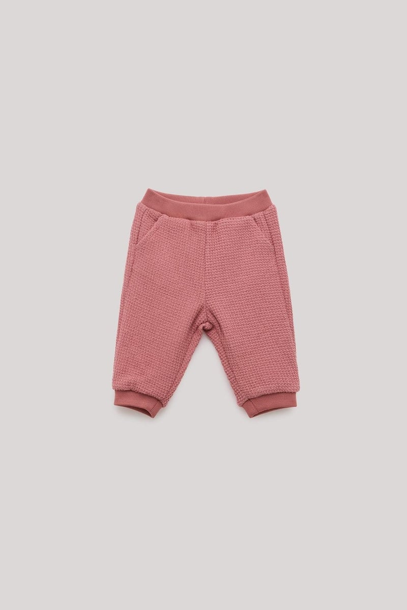 Layette Baby Girl Pink Sweatpants  - Image 1