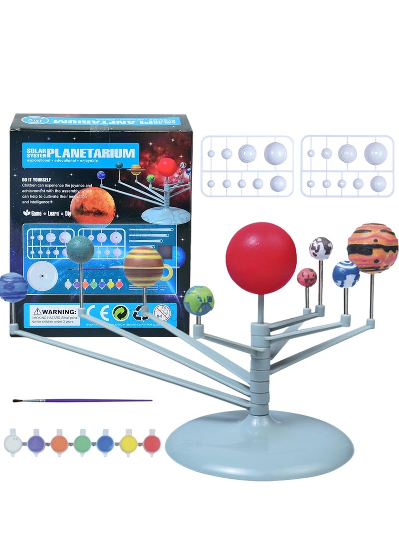 Party with Emma Solar System Planetarium DIY Astronomy Planet Model Stem Toys Gift for Kids & Teens Girls & Boys Multicolor  - Image 1