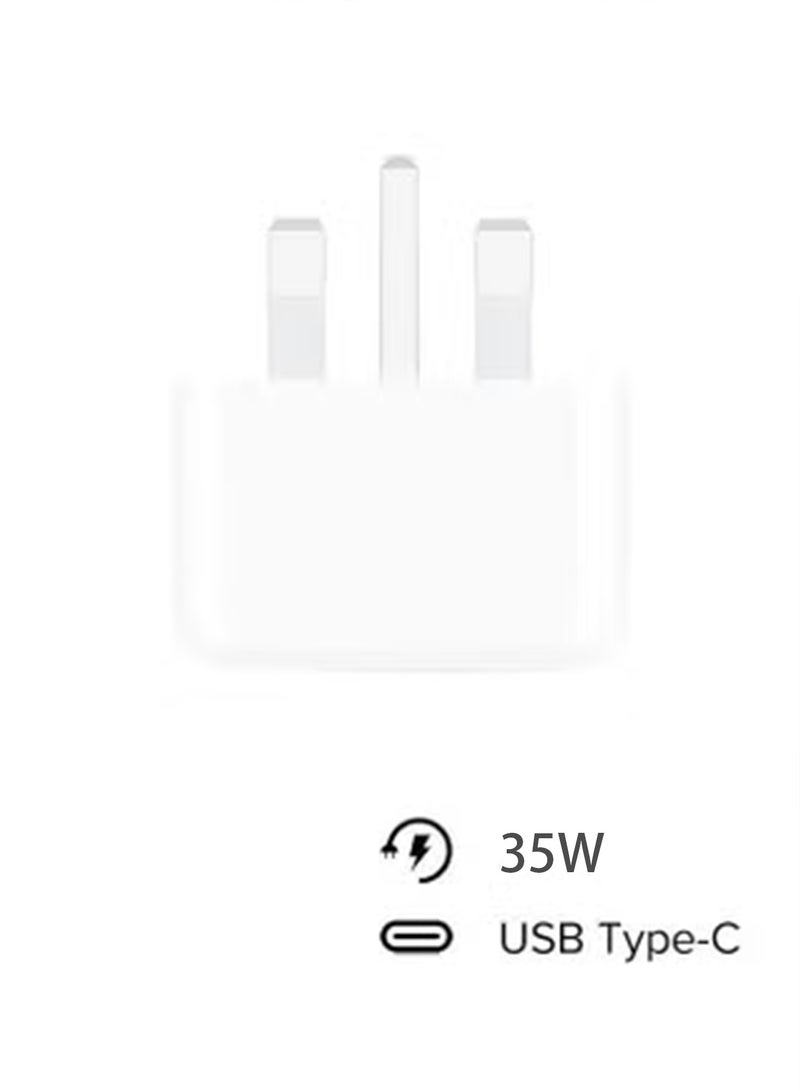 غولو شاحن ايفون سريع 35 وات | شاحن حائط USB C سريع متوافق مع iPhone 17/16/15/14/14 Pro/14 Pro Max/13/12/SE2020/11/XR/XS Max/X/iPad - Image 3