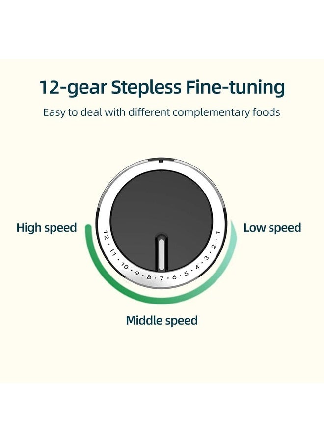 HuHa 6-in-1 600W Multifunctional  Electric Blender Stainless Steel Food Cooking Stick UK Plug - Image 5