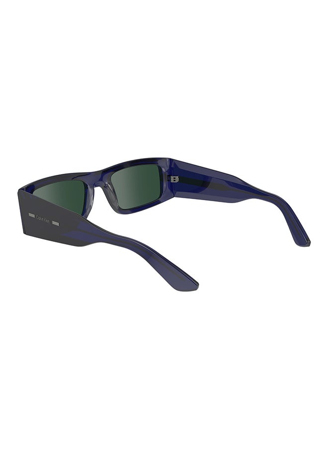 CALVIN KLEIN Unisex UV Protection Square Sunglasses - CK23537S-400-5220 - Lens Size: 52 Mm  - Image 3