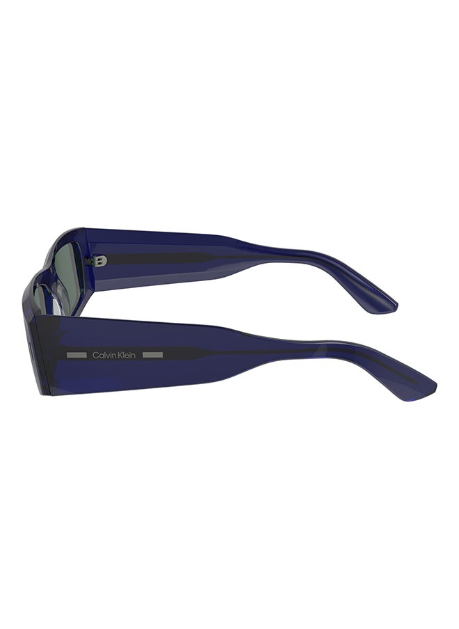 CALVIN KLEIN Unisex UV Protection Square Sunglasses - CK23537S-400-5220 - Lens Size: 52 Mm  - Image 2