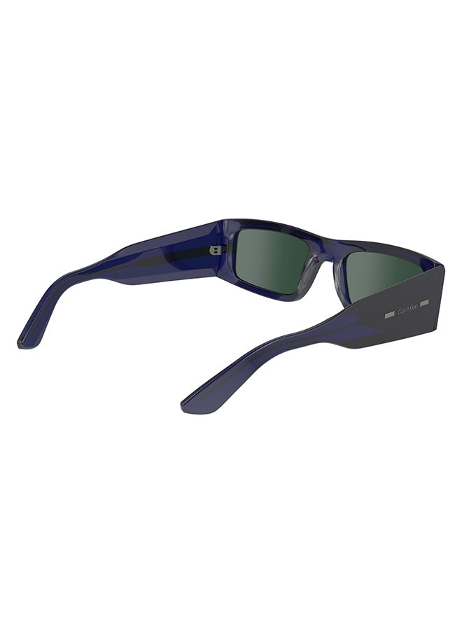 CALVIN KLEIN Unisex UV Protection Square Sunglasses - CK23537S-400-5220 - Lens Size: 52 Mm  - Image 5