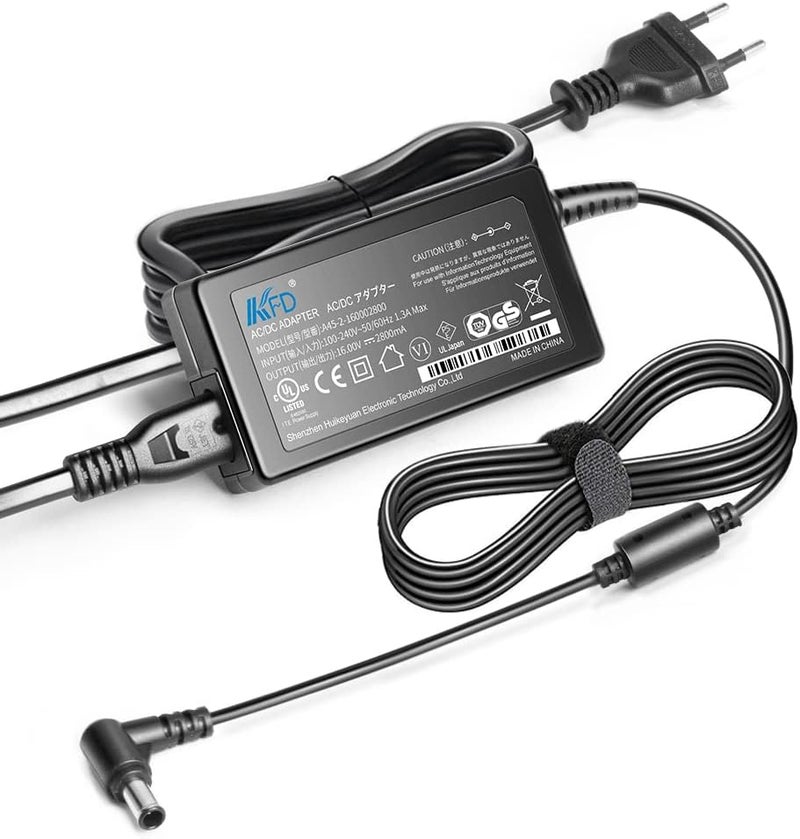KFD Power Supply 16V 2.5A Charging Cable Charger for Fujitsu ScanSnap iX500 iX1600 iX1500 iX1400 SV600 S510 S500 S500M Scanner Power Adapter Canon Pixma TR150 Wireless Printer iP90 PA03656-B0055 PA036 - Image 1
