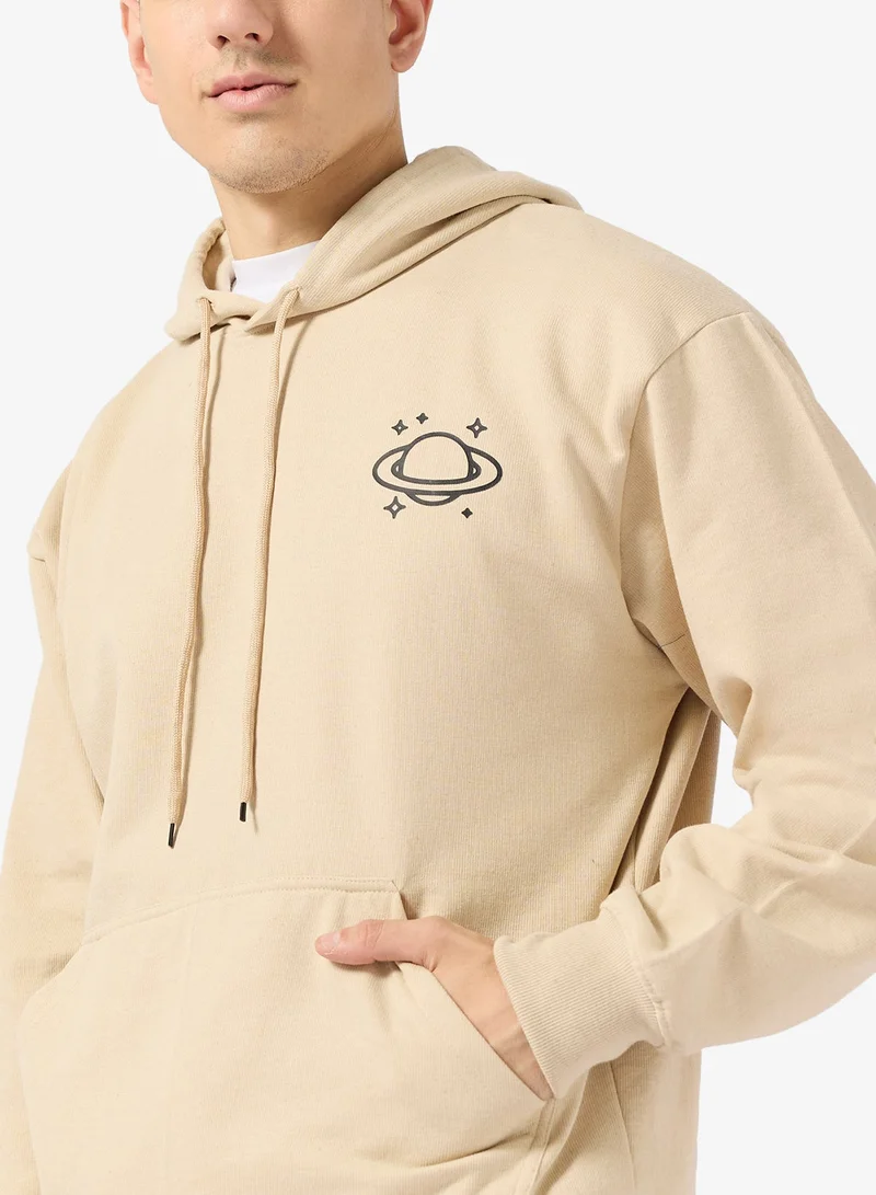 Seventy Five Basics  Regular Fit Hoodie for Men | Best Price UAE