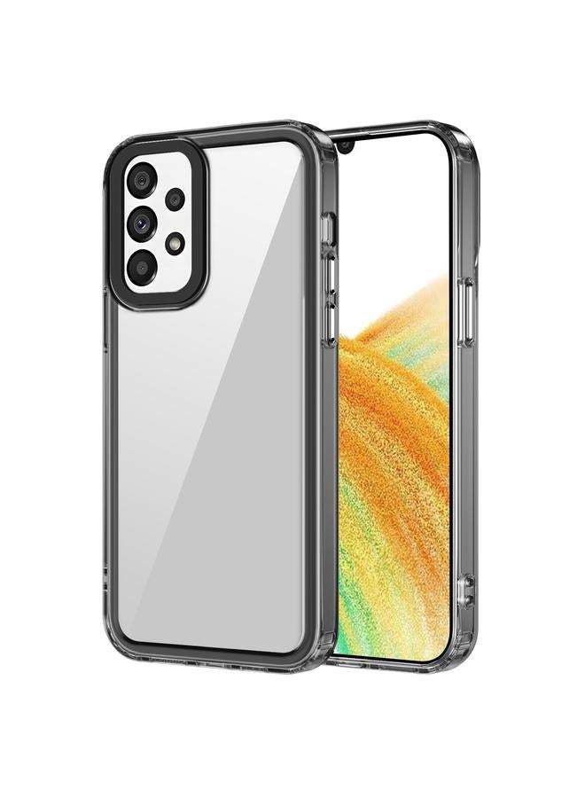 اس-توب جراب لهاتف Samsung Galaxy A33 5G مصنوع من مادة الأكريليك الشفافة + TPU المقاوم للصدمات - Image 1