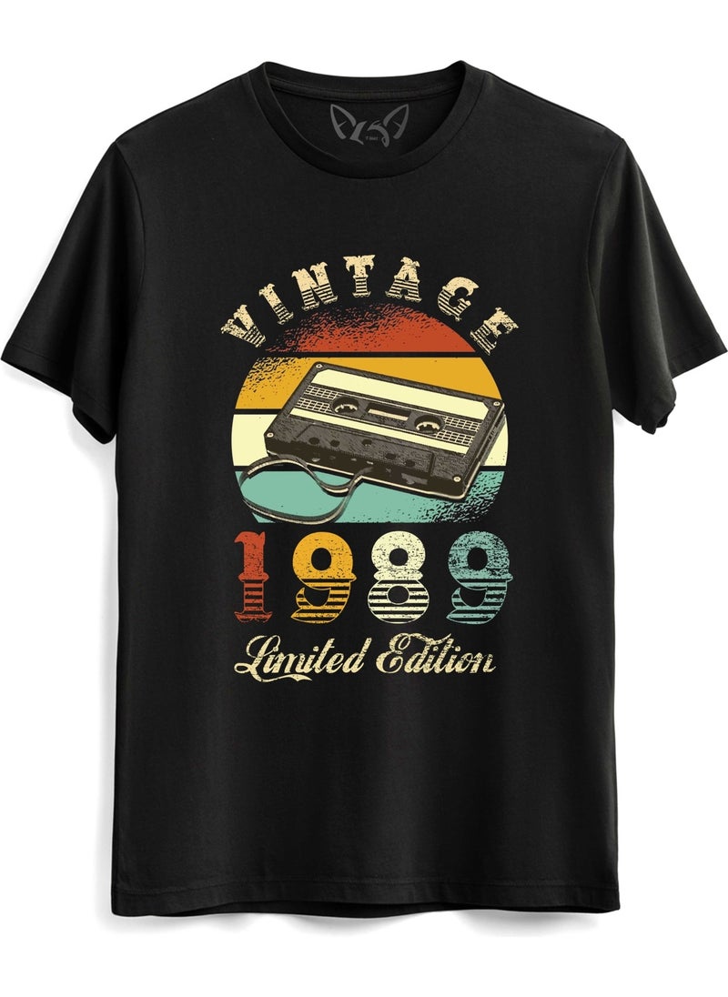 Alfa Tshirt Vintage 1989 Limeted Edition Black Tshirt  - Image 1