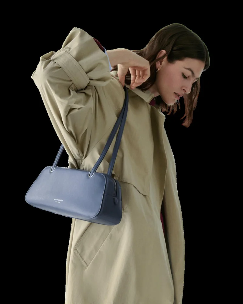 Kate Spade Grace Glazed Leather East-West Shoulder Bag