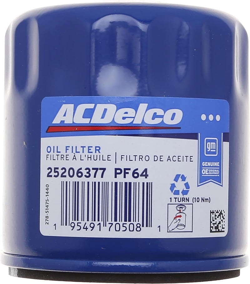 ACDelco GM Original Equipment PF64 Engine Oil Filter - Image 1