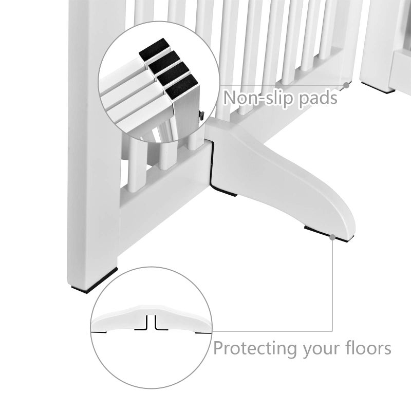 WELLAND Support Feet for 360 Degree Configurable Gate Collection, White, A Pair - Image 4